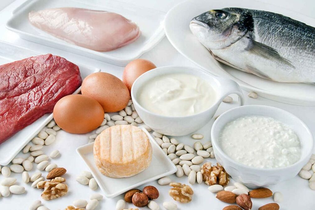 Potraviny s vysokým obsahem bílkovin používané k sušení