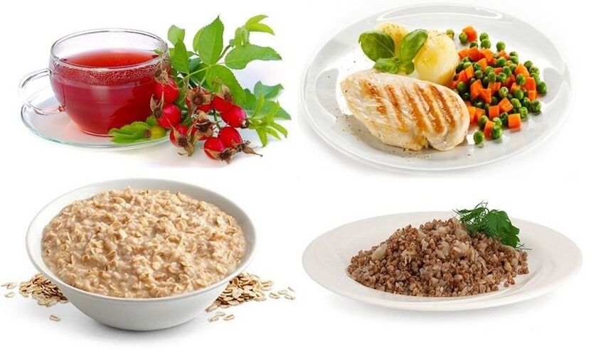 Dietní pokrmy pro gastritidu součástí terapeutické stravy