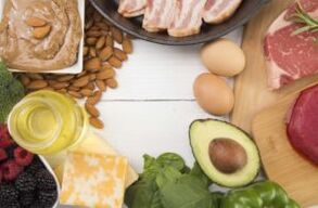 Produkty pro keto dietu